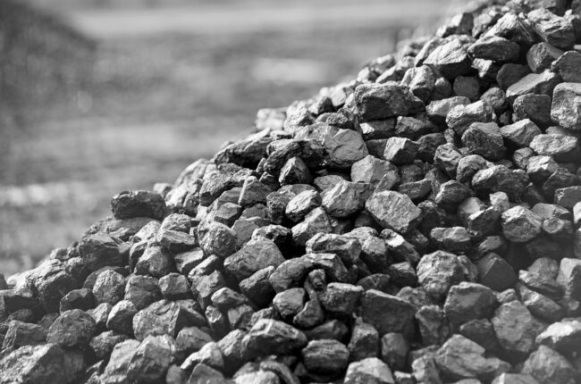 Cargo trains, coal